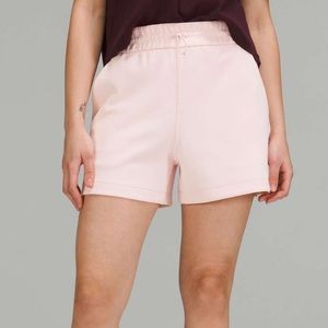 Lululemon Softstreme shorts in pink milkshake